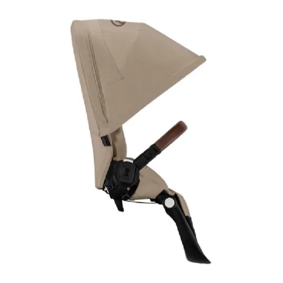 Cybex Gazelle S Tweede Zitje - Black Frame - Moon Black