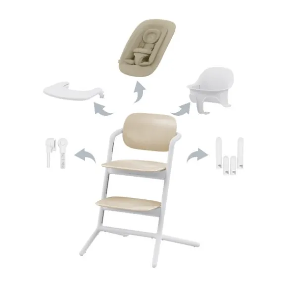 Cybex Lemo 4-in-1 Kinderstoel Stone Blue