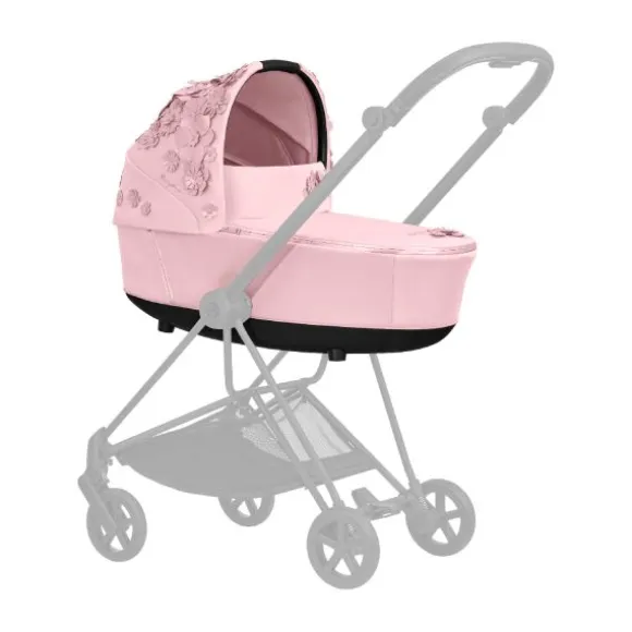 Cybex Priam 4 Simply Flowers Lux Reiswieg Light Pink