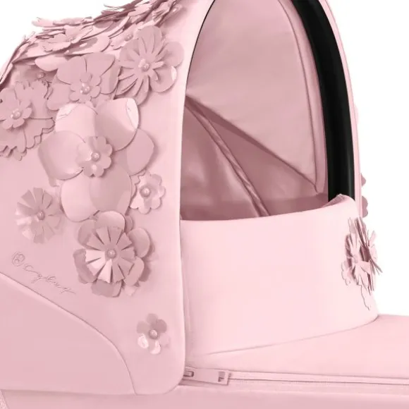 Cybex Priam 4 Simply Flowers Lux Reiswieg Light Pink