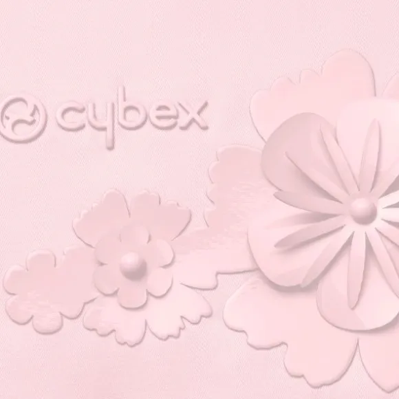 Cybex Priam 4 Simply Flowers Lux Reiswieg Light Pink