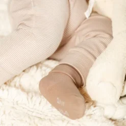 DAY Broekje - Gestreept - Mocha - Mt. 62/68