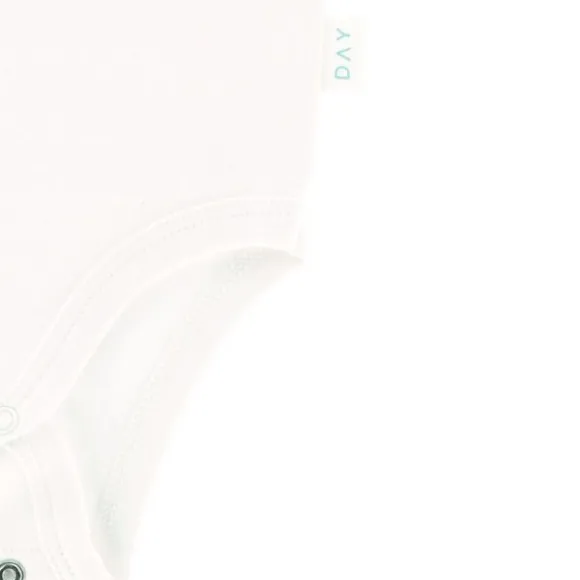 DAY Meegroeiromper Korte Mouw - Off White - Mt. 50/56