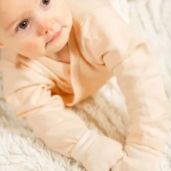 DAY Overslag T-Shirt - Apricot - Mt. 62/68