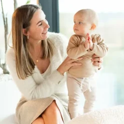 DAY Overslag T-Shirt - Mocha - Mt. 50/56