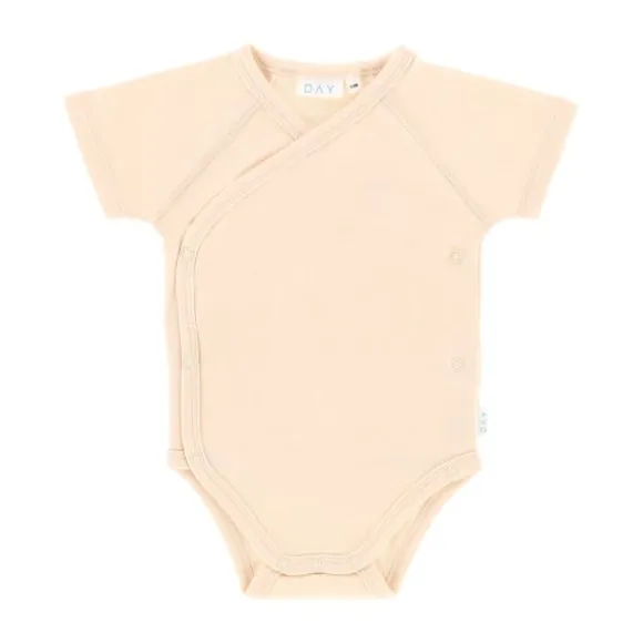 DAY Overslagromper Korte Mouw - Mt. 50/56 - Apricot