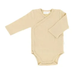 DAY Overslagromper Lange Mouw Rib - Mt. 74/80 - Cappuccino