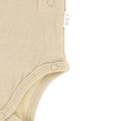 DAY Overslagromper Lange Mouw Rib - Mt. 74/80 - Cappuccino