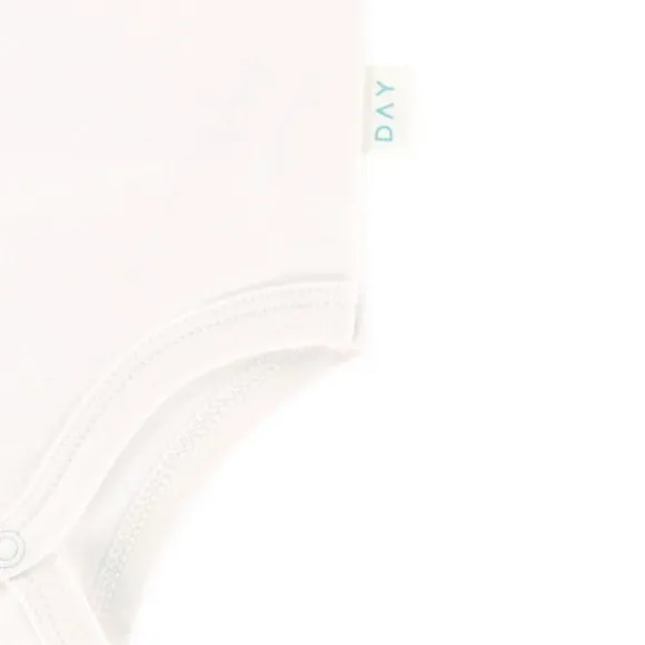 DAY Romper Korte Mouw - Off White - Mt. 50/56