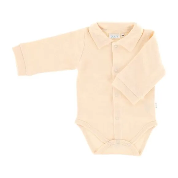 DAY Romper Met Kraagje - Apricot - Maat 50/56