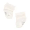 DAY Sokjes Gestreept - Cream - 0-6 Mnd