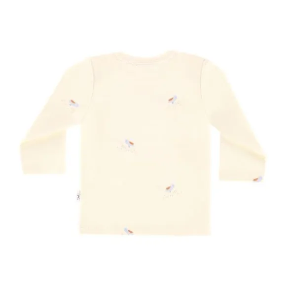 DAY T-Shirt Lange Mouw - Cream - Mt. 50/56