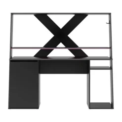 Diagone Axyon Gamer Bureau - Zwart