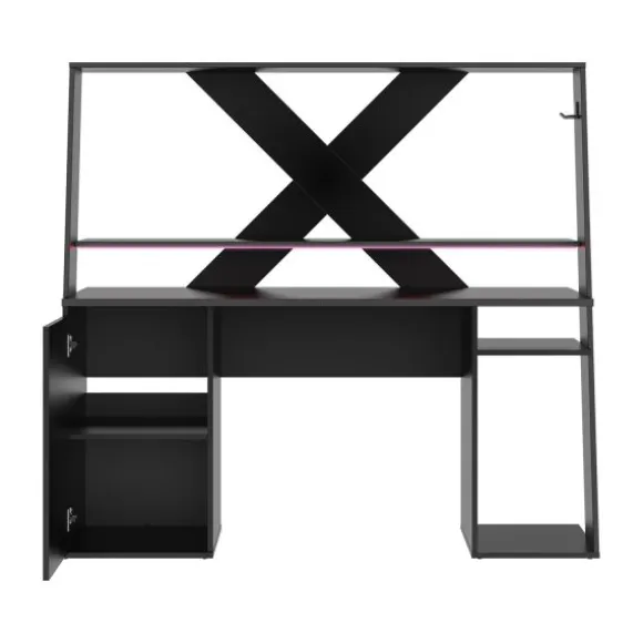Diagone Axyon Gamer Bureau - Zwart