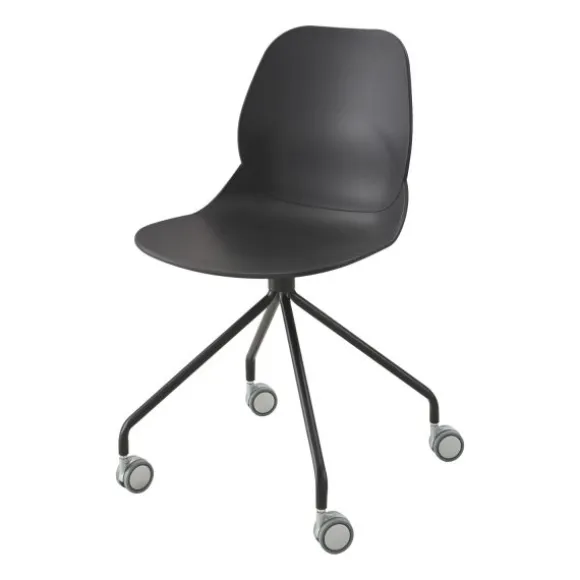 Diagone Liverpool Hoekbureau - Wit-Hout Natuurlijk Kastanjebruin