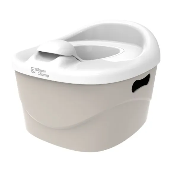 DiaperChamp 3-in-1 Potty - Silver