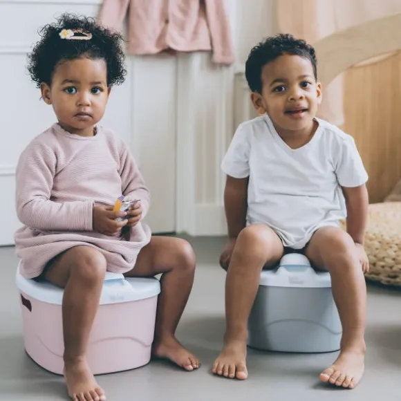 DiaperChamp 3-in-1 Potty - Silver