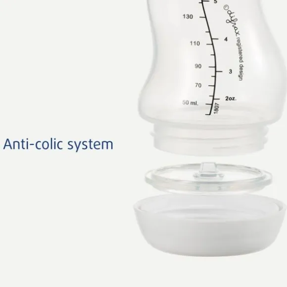 Difrax Starterset Transparant Met Flessenborstel