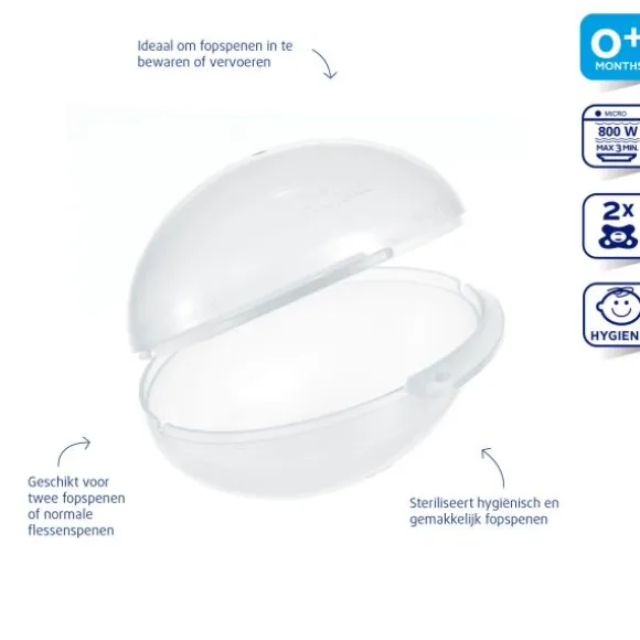 Difrax Sterilisator Ei - Wit