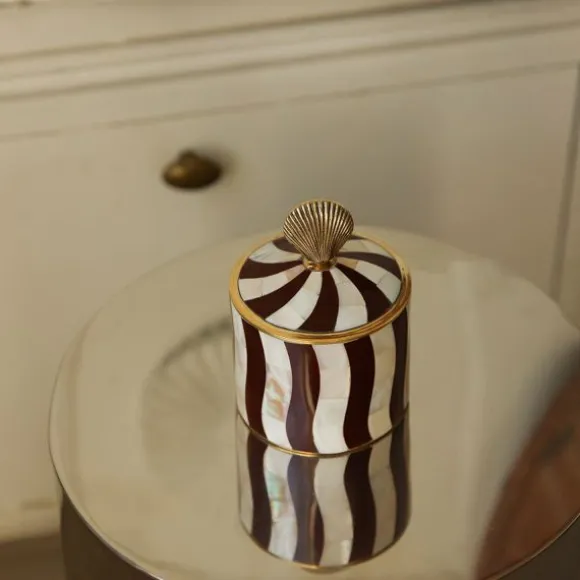 Doing Goods Abby Circusdoosje – Groot – Bordeaux/Parelmoer