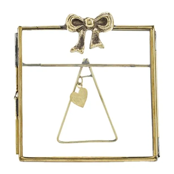 Doing Goods Fotolijstje - Bowie Bow Frame - Messing/Glas