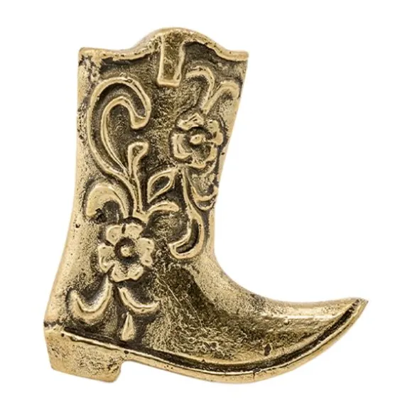 Doing Goods Knop - Dallas Cowboy Laars - Messing