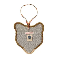 Doing Goods Wandhanger - Tapis Amis - Archie Geruite Beer Dierenkop