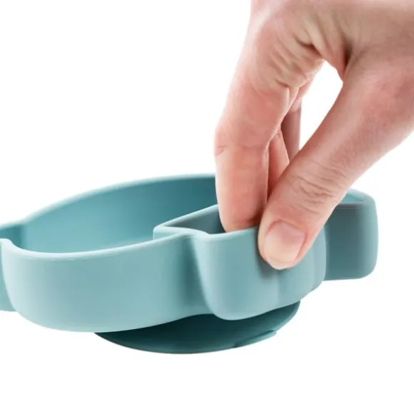 Done By Deer Birdee Stick&Stay Snack Bord - Blue