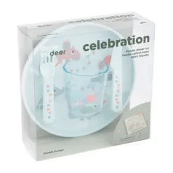 Done By Deer Celebration Foodie Dinerset - Blue