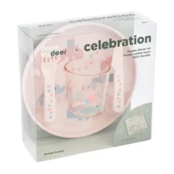 Done By Deer Celebration Foodie Dinerset - Powder