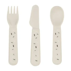 Done By Deer Confetti Bestekset - Sand