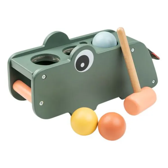 Done By Deer Croco Hamerbankje - Green