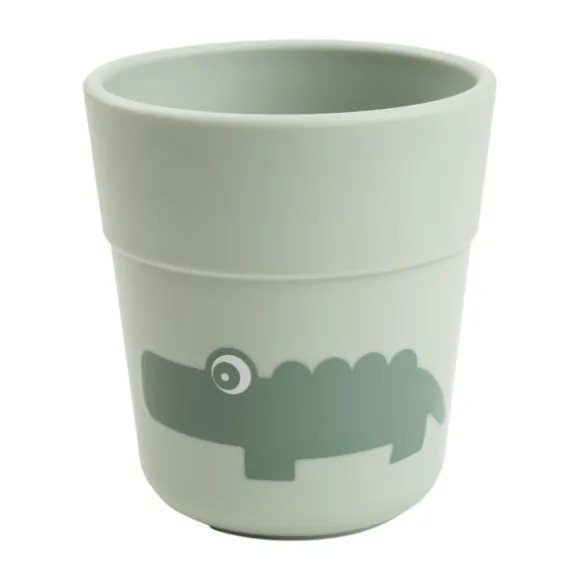 Done By Deer Croco Mini Mok - Light Green