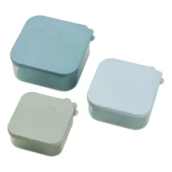 Done By Deer Deer Friends Snackbox Blue 3 Stuks