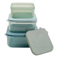 Done By Deer Deer Friends Snackbox Blue 3 Stuks