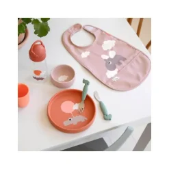 Done By Deer Deer Happy Clouds Slab - Powder