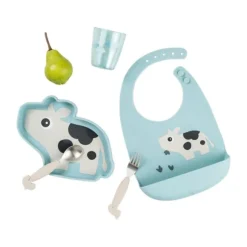 Done By Deer Dotti Slab - Silicone - Blue