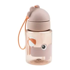 Done By Deer Drinkfles Met Rietje - Tiny Farm - Blue