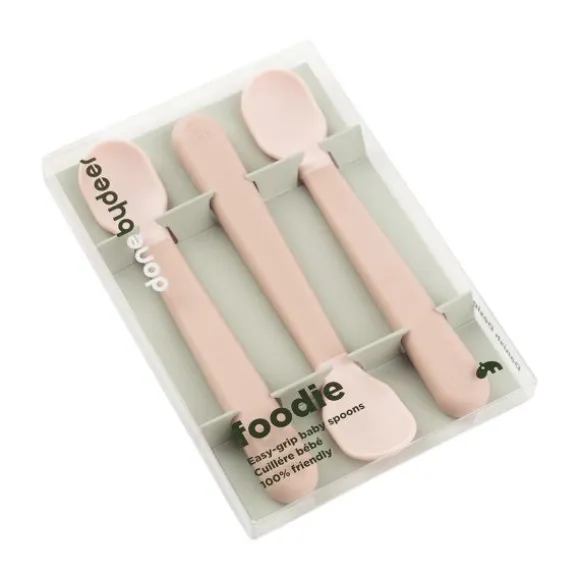 Done By Deer Easy Grip Lepels - 3 Stuks - Blue