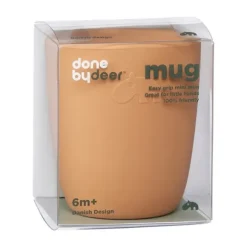 Done by Deer Easy Grip Mini Mok Mustard