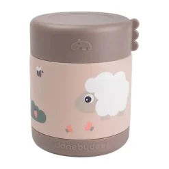 Done By Deer Food Jar - Tiny Farm - Blue