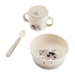 Done by Deer Foodie First Mealset met Zuignap - Tiny Farm - Zand