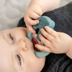 Done By Deer Friends Bijtring Green / Blue 2 Stuks