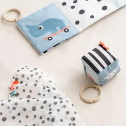 Done By Deer Happy Clouds Contrast Kubus - Colour Mix