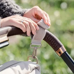 Done By Deer Luiertas - Quilted Stroller Bag - Black