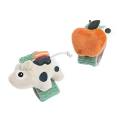 Done By Deer Polsrammelaar Set - Tiny Farm - Dotti Green - 2 Stuks