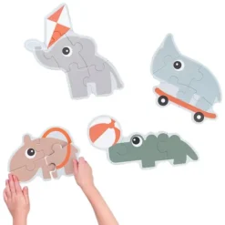 Done By Deer Puzzelset - Playground - Colour Mix