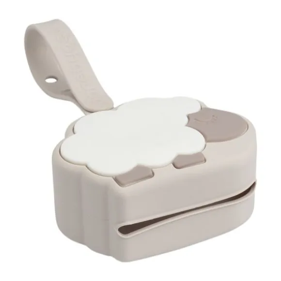 Done By Deer Sheepy Fopspeendoosje - Silicone - Sand