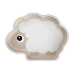 Done By Deer Sheepy Stick&Stay Bordje - Silicone - Sand