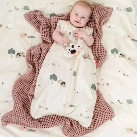 Done By Deer Slaapzak - Tiny Farm - TOG 1.0 - 70 cm - Sand